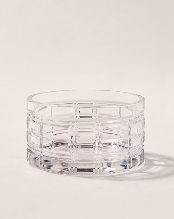 Hudson Plaid Nut Bowl