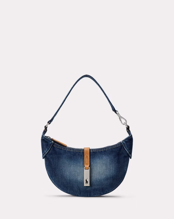 Polo ID Denim Mini Shoulder Bag