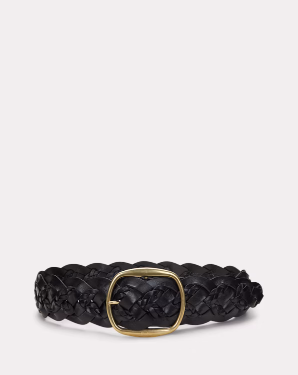 Double-Braided Leather Belt
