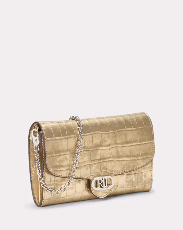Metallic Embossed Medium Adair Crossbody