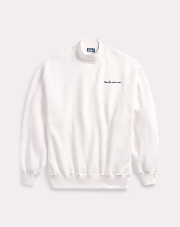 Logo Fleece Mockneck