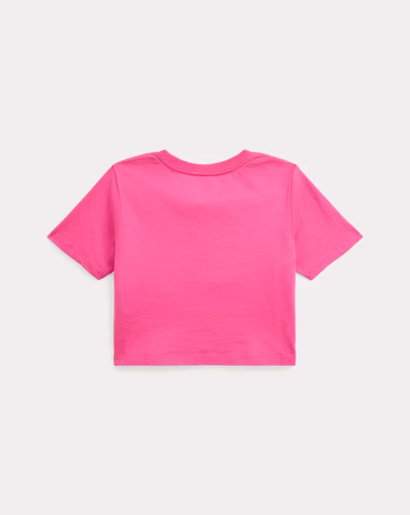 Big Pony Cotton Jersey Boxy T-shirt