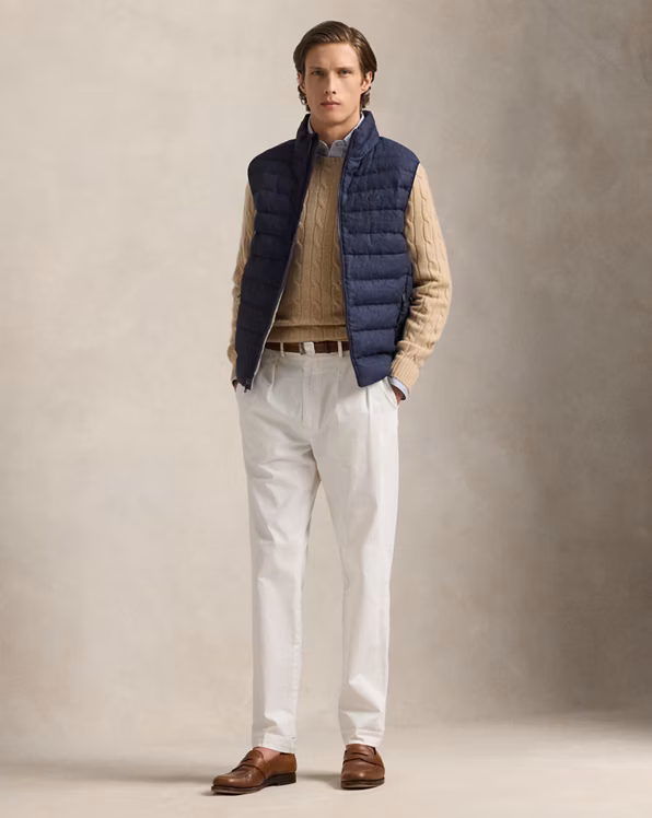 The Colden Linen Gilet