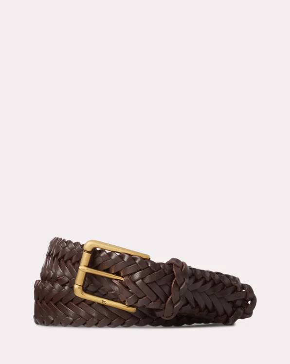 Sportsman Braided Leather Belt