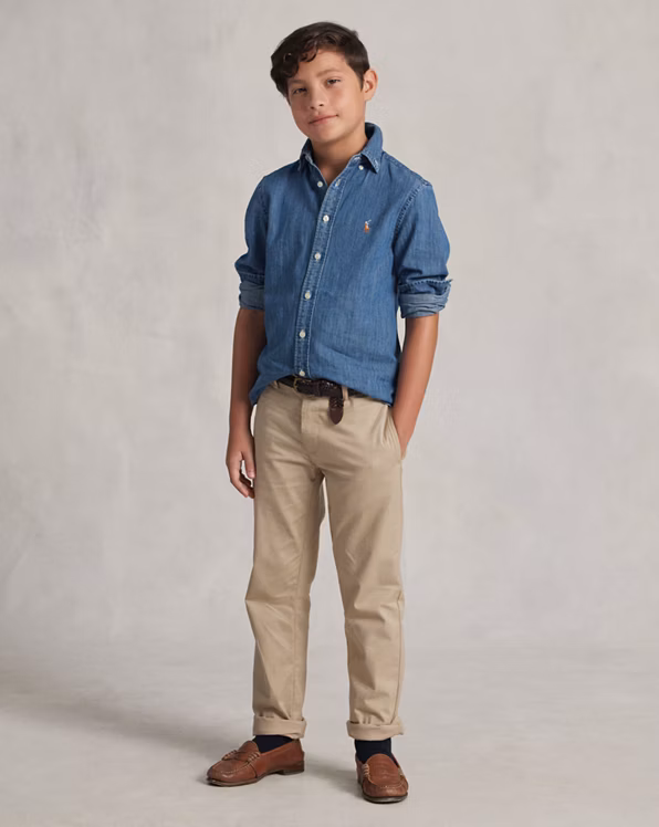 Cotton Chambray Shirt