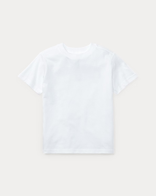 Cotton Jersey Crewneck T-Shirt