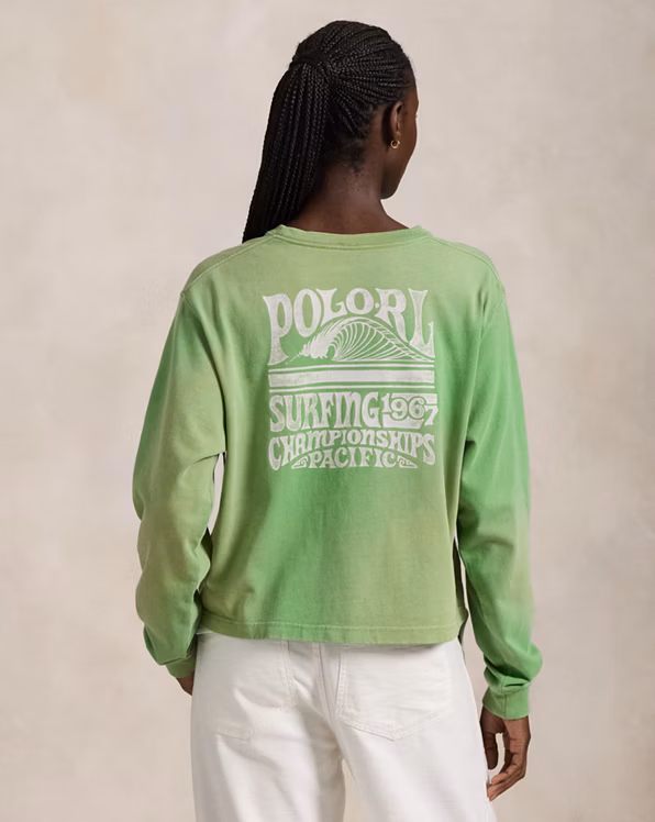 Logo Jersey Long-Sleeve Graphic Tee