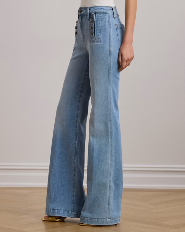 High-Rise Flare Sailor Jean
