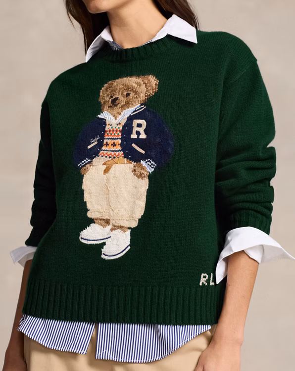 Polo Bear Wool-Cashmere Jumper