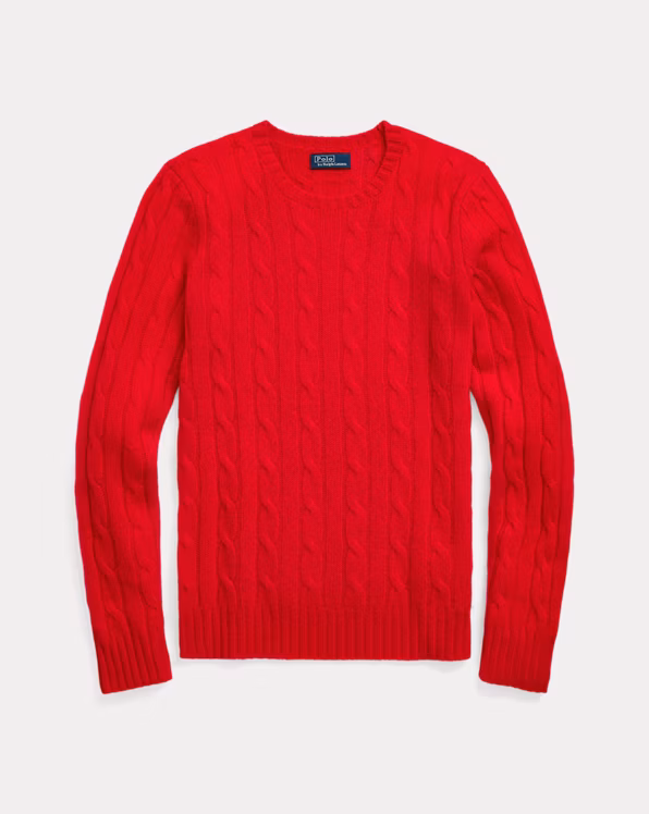 Cable-Knit Cashmere Jumper