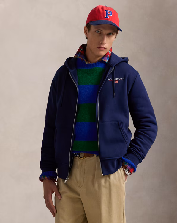 Polo Sport Fleece Full-Zip Hoodie