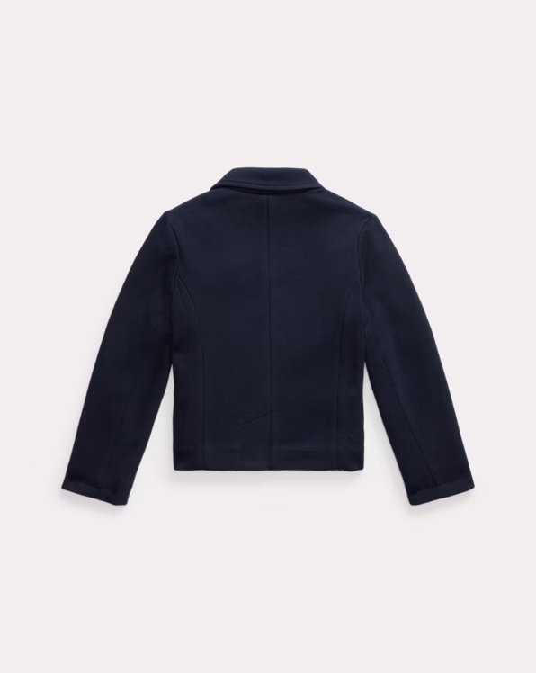 Logo Double-Knit Blazer