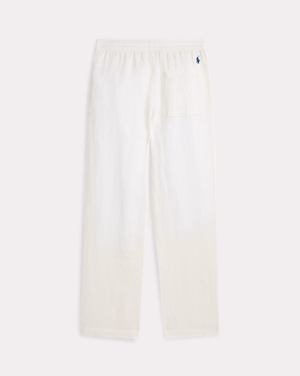 Linen Drawstring Trouser