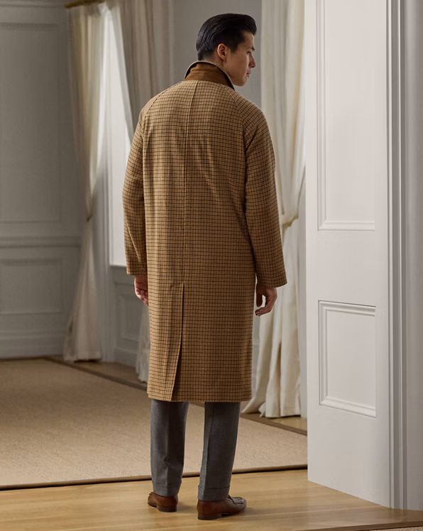 Hand-Tailored Cashmere-Wool Topcoat