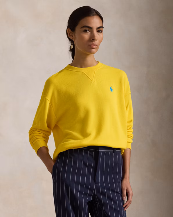 Lightweight Fleece Crewneck Pullover