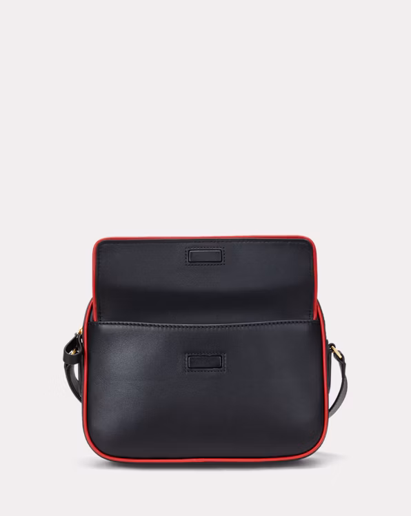 Two-Tone Leather Medium Marcy Camera Bag