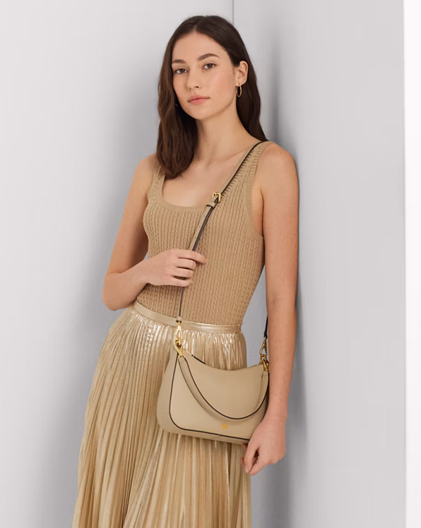 Crosshatch Leather Medium Danni Bag