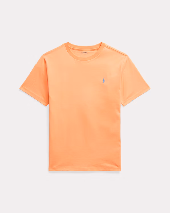 Cotton Jersey Crewneck T-Shirt