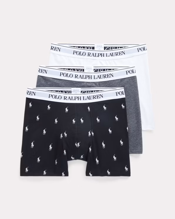 Stretch Cotton Boxer Brief 3-Pack