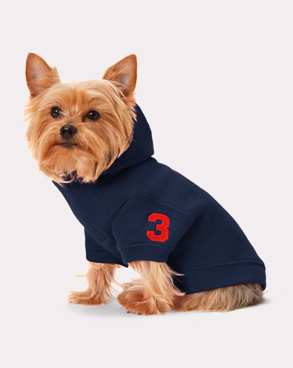 Big Pony Fleece Dog Hoodie