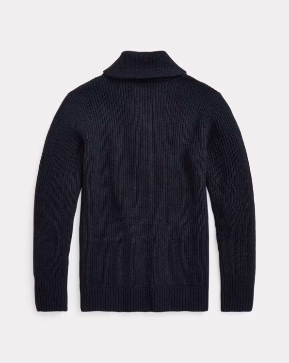 Cashmere Shawl Collar Cardigan