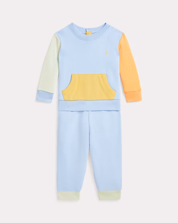 French Terry Sweatshirt & Trouser Set