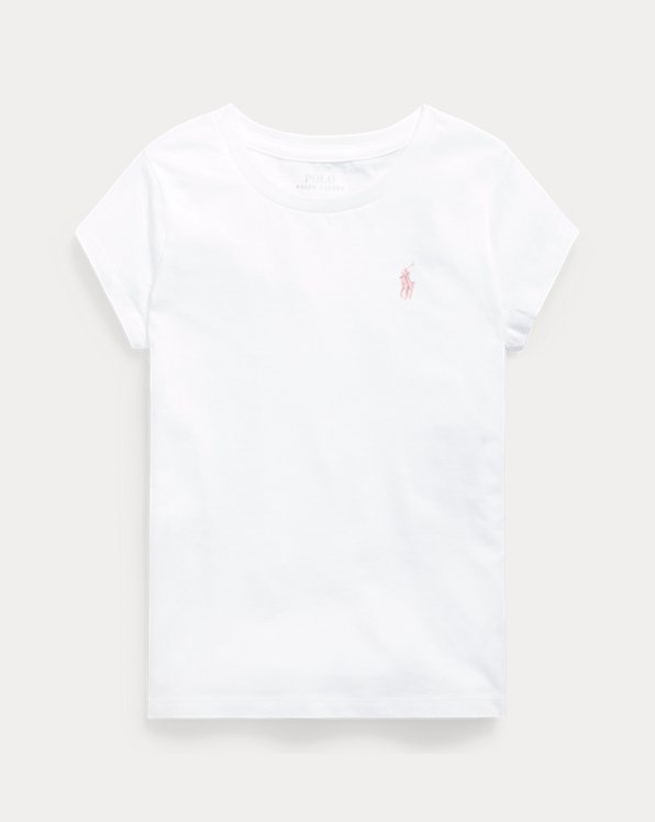 Cotton Jersey Crewneck T-Shirt