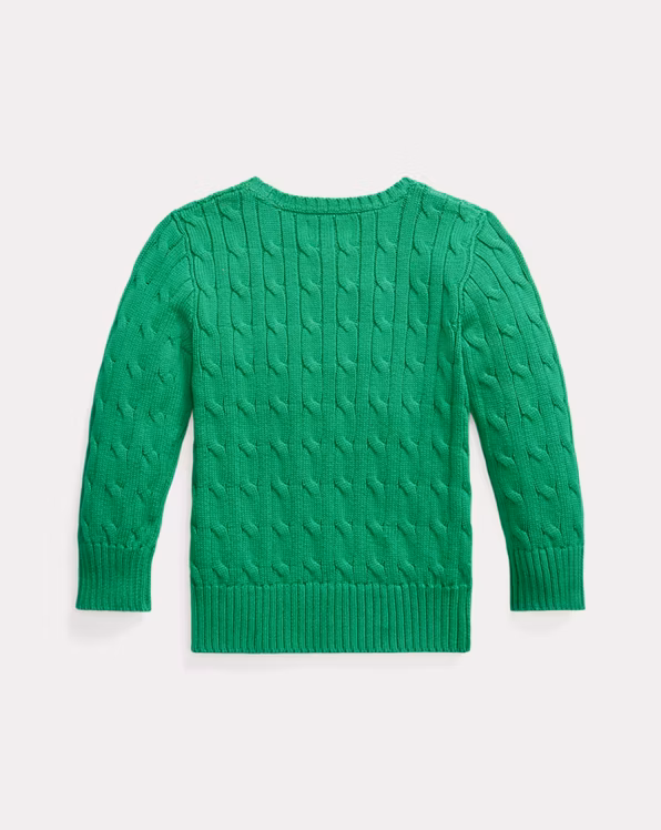 Cable-Knit Cotton Jumper