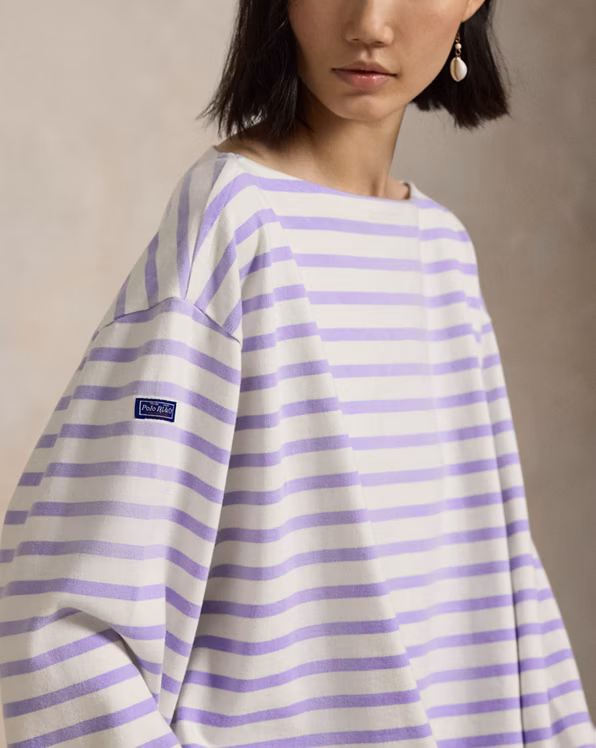 Striped Boatneck Mariner T-Shirt