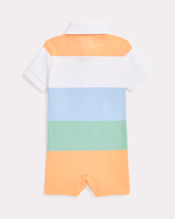 Striped Cotton Jersey Rugby Shortall