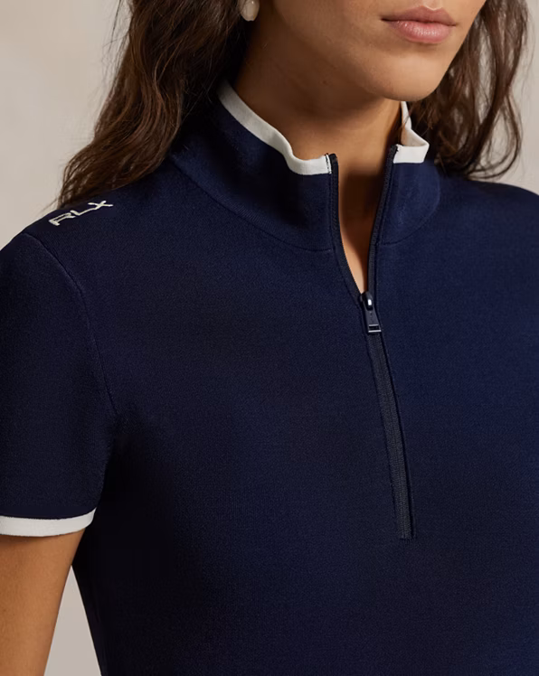 Knit Fit-and-Flare Dress