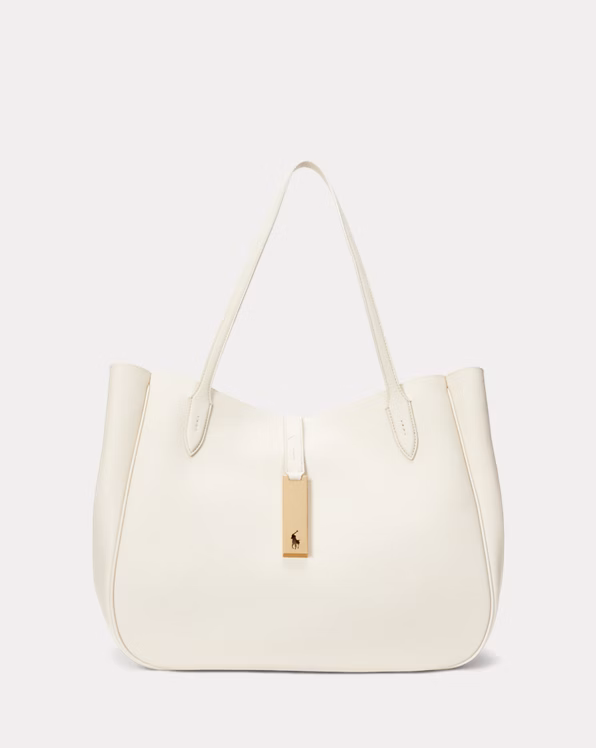 Polo ID Leather Large Tote