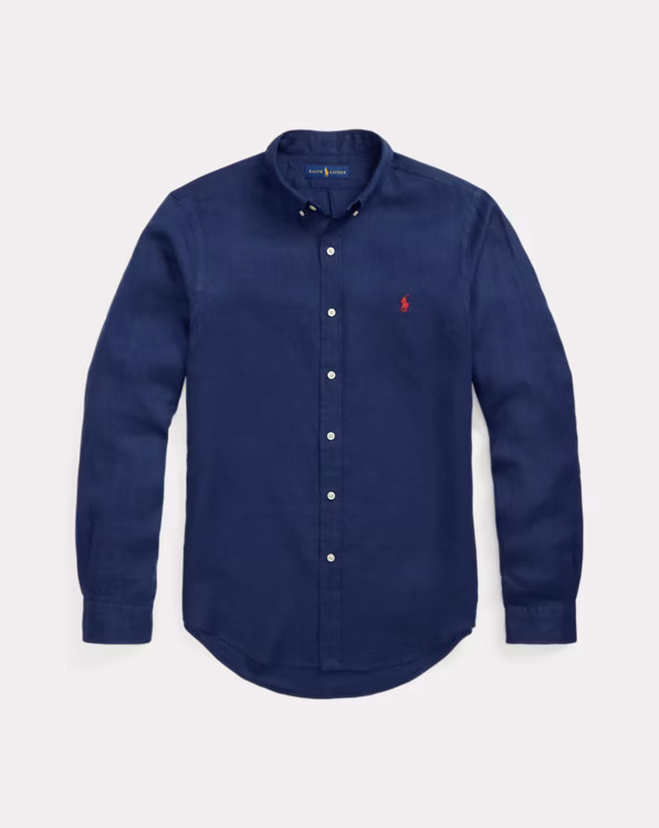 Slim Fit Linen Shirt