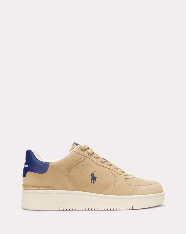Masters Court Suede Trainer
