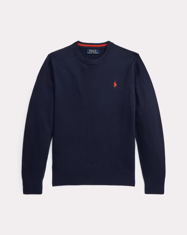 Cotton Crewneck Jumper