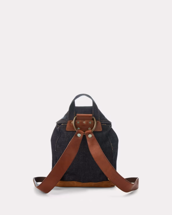Mini Denim Rucksack