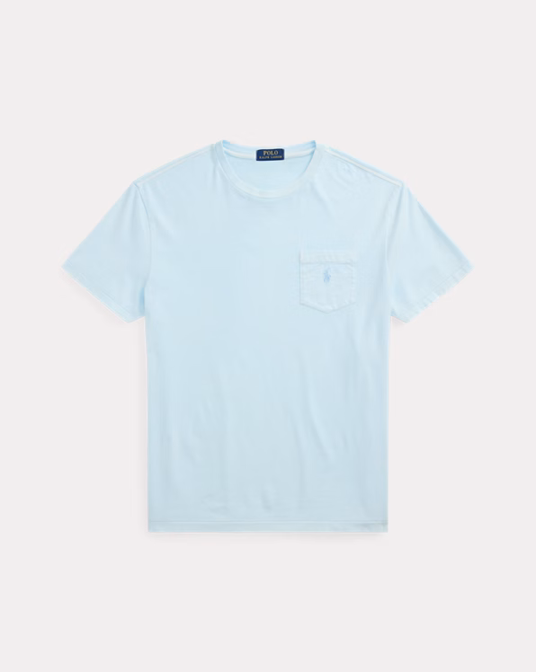 Custom Slim Mineral-Dyed Pocket T-Shirt