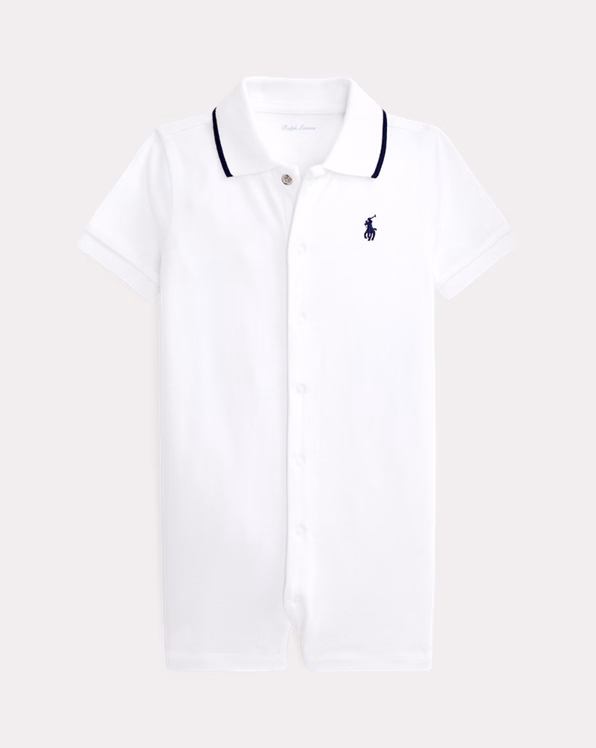 Soft Cotton Polo Shortall