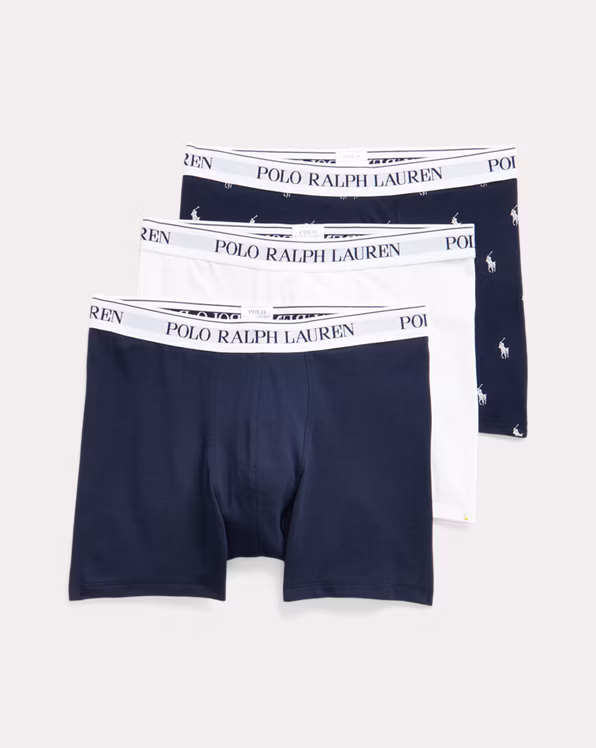 Stretch Cotton Boxer Brief 3-Pack