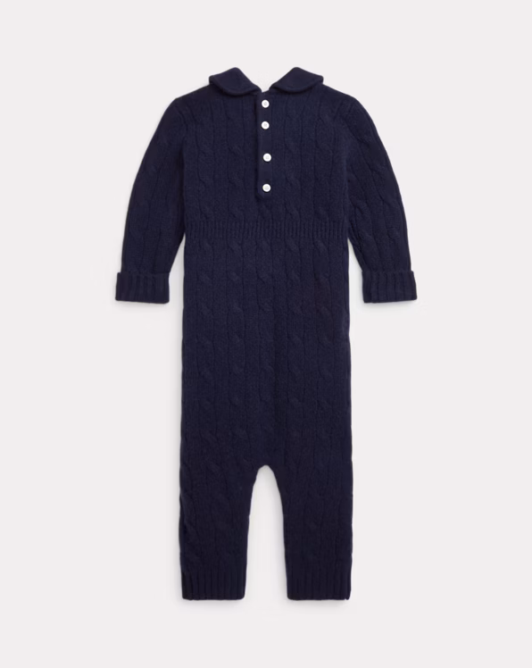 Cable-Knit Cashmere Coverall