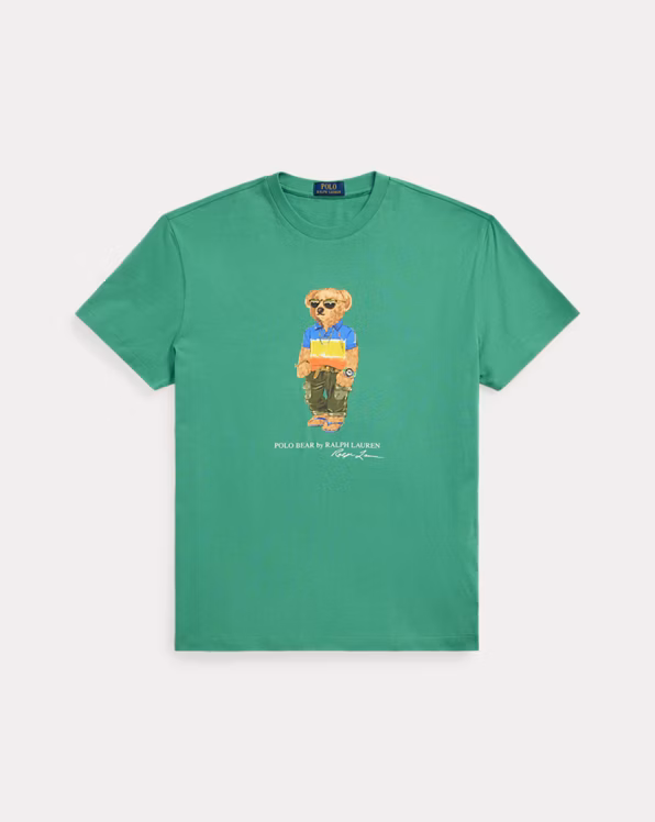 Custom Slim Fit Polo Bear Jersey T-Shirt