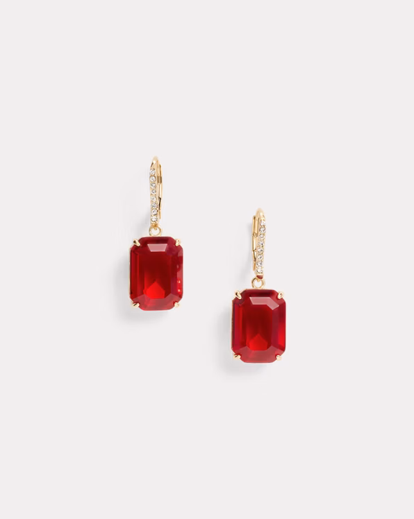Stone Drop Earrings