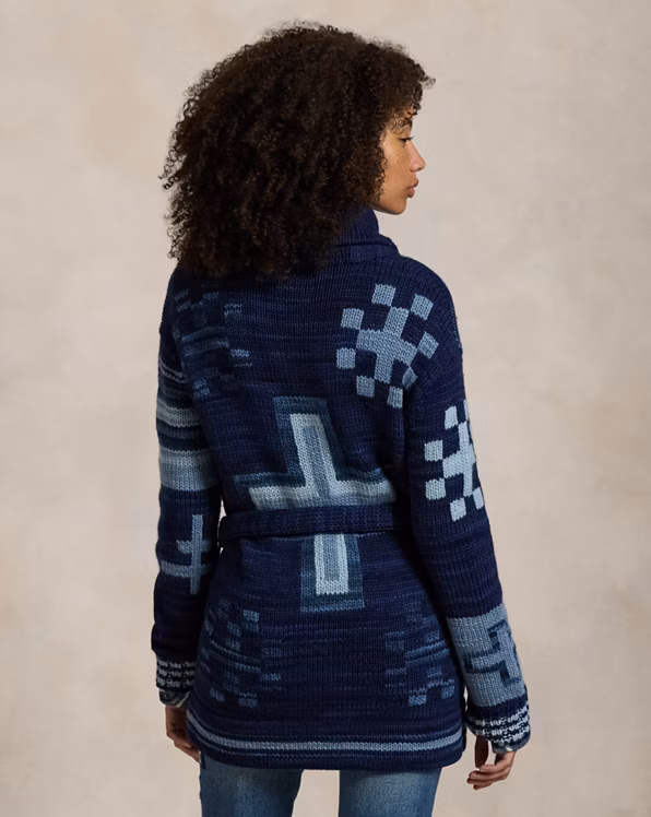 PRL x Naiomi Glasses Wrap Cardigan