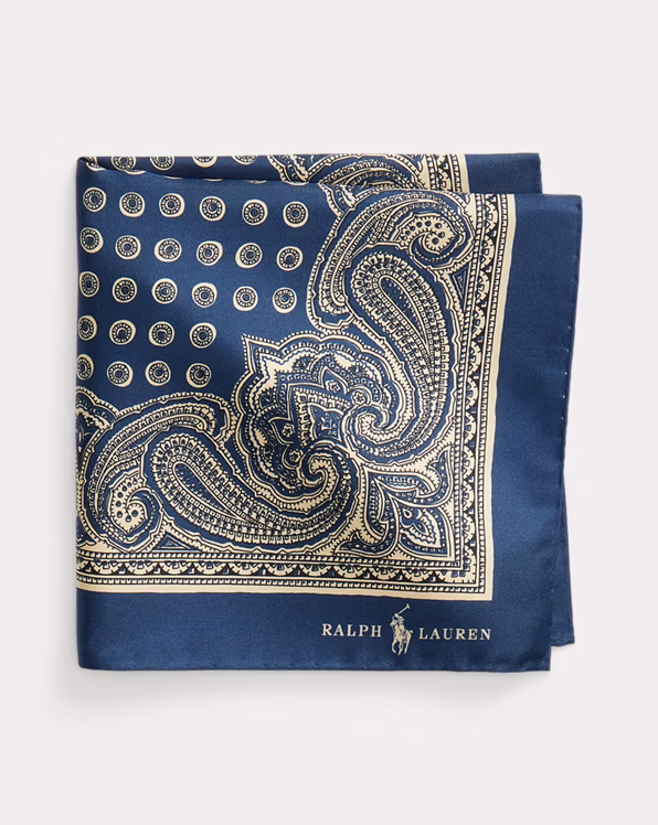 Silk Foulard Pocket Square