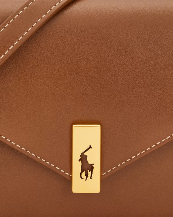 Polo ID Leather Chain Wallet and Bag