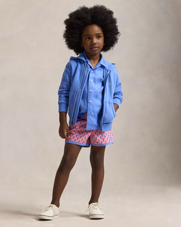 French Terry Full-Zip Hoodie