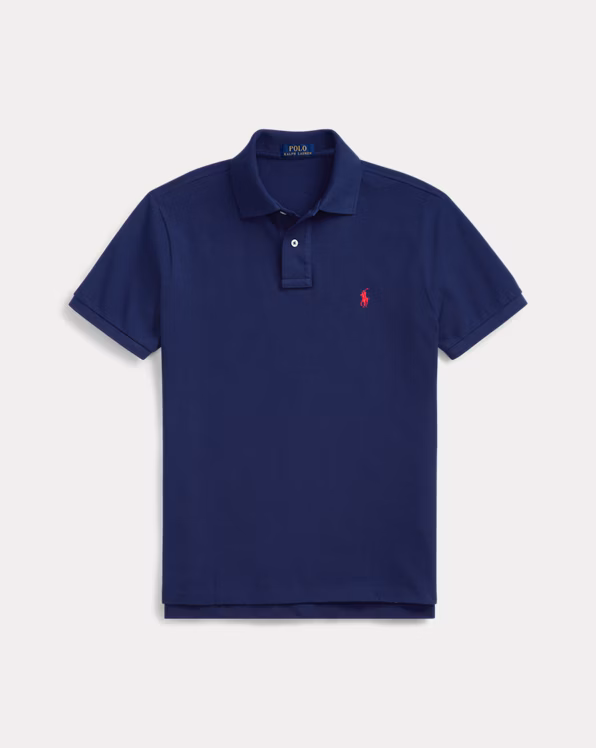 Classic Fit Mesh Polo Shirt