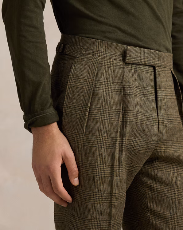 Polo Soft Tailored Glen Plaid Suit