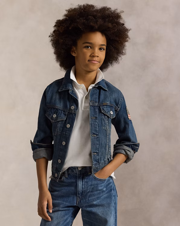 Boys' Denim Trucker Jacket