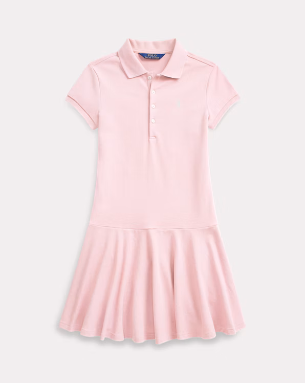 Short-Sleeve Polo Dress